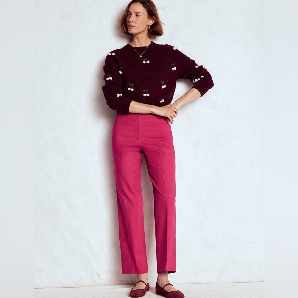 NWT Boden Canonbury Cotton 7/8 Pants